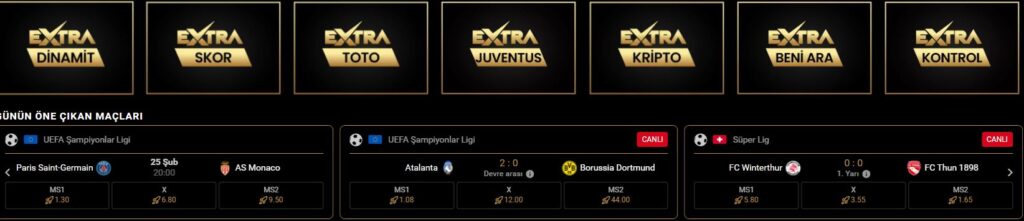 extrabet belge ister mi